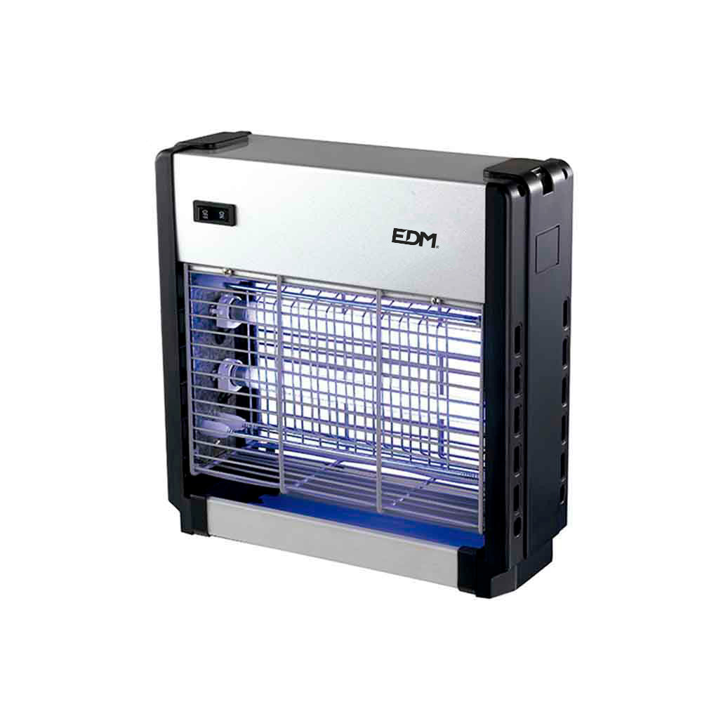 Mata Insectos Eléctrico Profesional 2x6W - Cobertura 30 m²