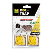Massó Roe-Trap Wooden Bait Trap for Mice – Indoor and Outdoor Use 