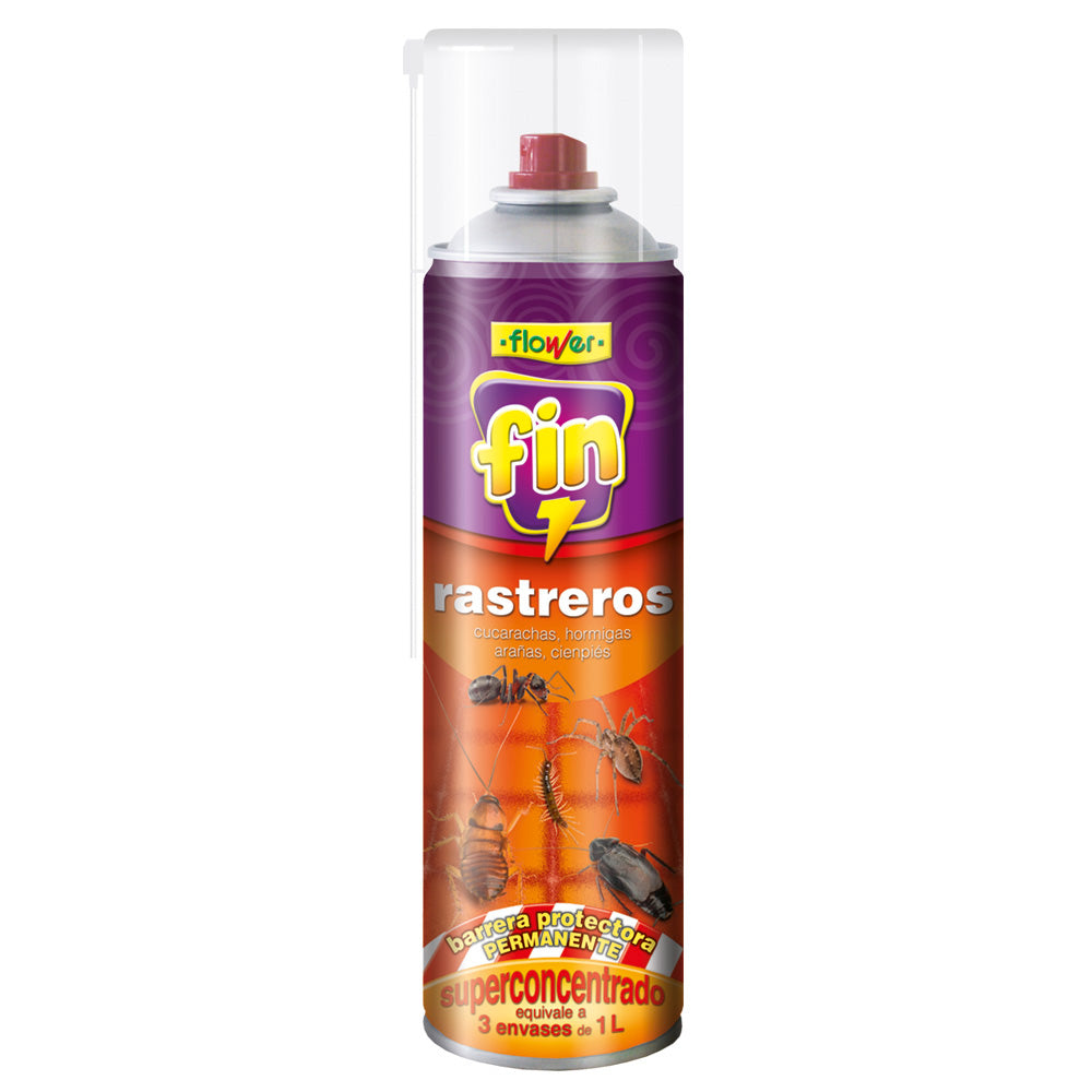 Insecticida Aerosol Rastreros Triple Acción – 500 ml – Con Cánula de Precisión
