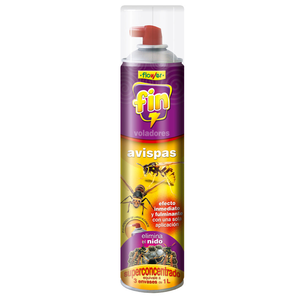 Insecticida Aerosol Alta Concentración para Avispas y Avispones – 600 ml