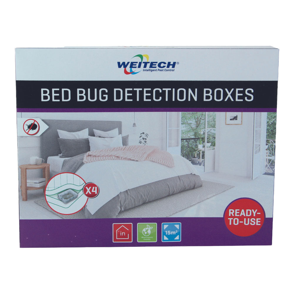 Trampas para Chinches de Cama – Pack de 4 Unidades – Weitech