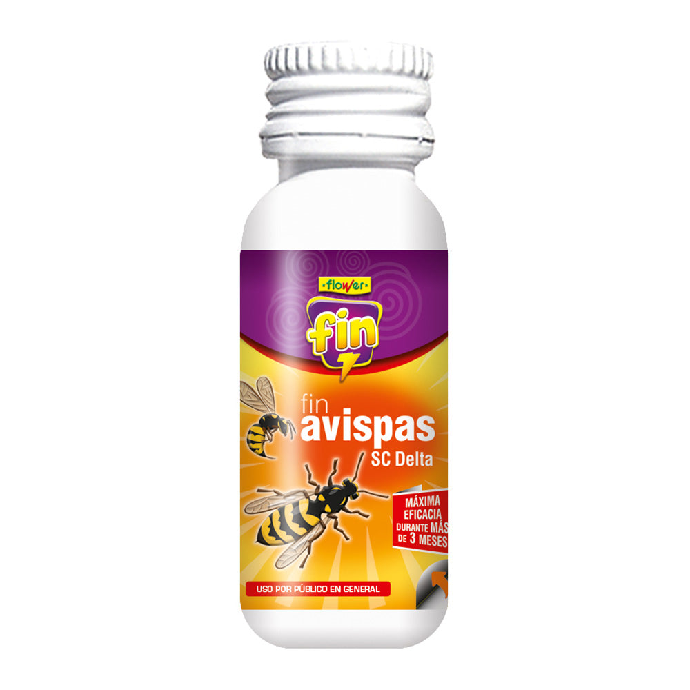 Insecticida FIN Avispas SC Delta – 25 ml – Control Profesional de Avispas