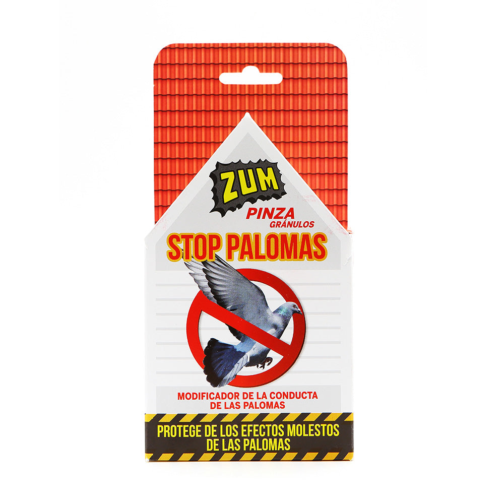 Pinza con Gránulos Repelente de Palomas 20 g – Efecto Disuasorio
