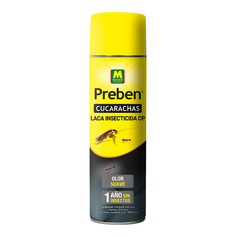 Laca Insecticida en Aerosol 300 ml – Acción prolongada contra insectos rastreros