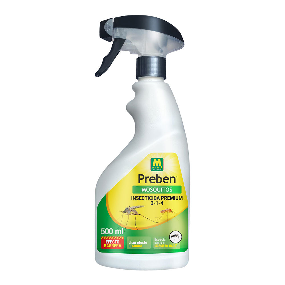 Pistola Insecticida Anti-Mosquitos Preben Massó 500 ml – Uso Interior y Exterior