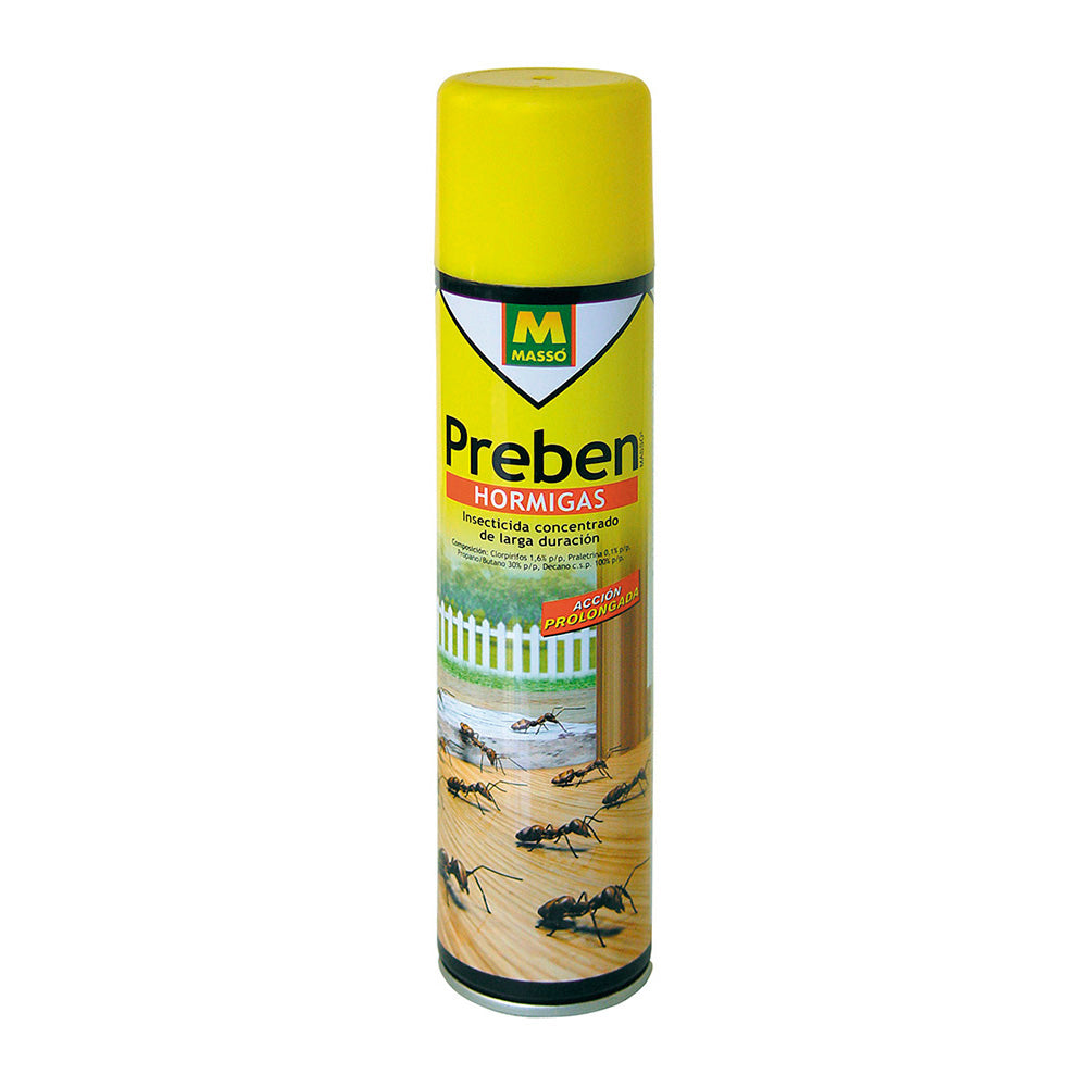 Preben Anti-Hormigas en Laca 300 ml – Insecticida de larga duración para uso interior y exterior