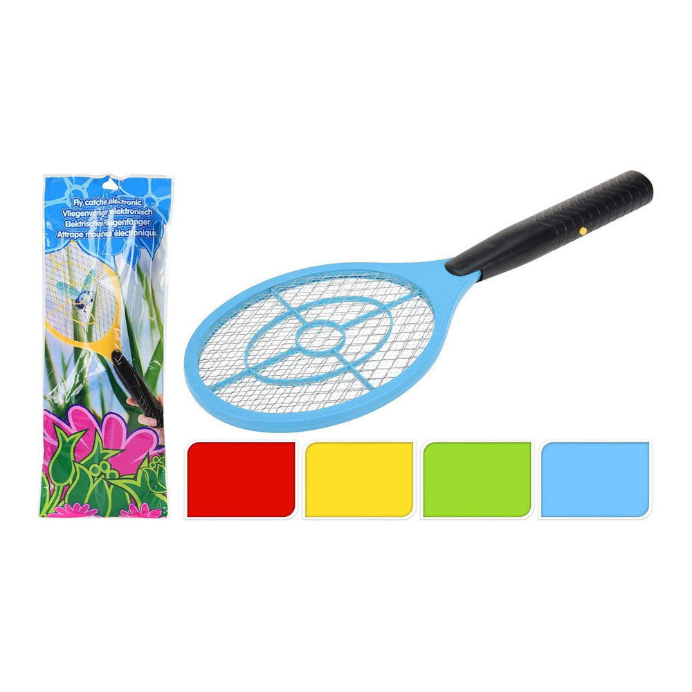 Raqueta Eléctrica Mata Insectos 46×17 cm – Colores Surtidos