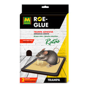 Massó Roe-Glue Adhesive Traps for Rats and Mice (2 units) – With Bait, Without Poison