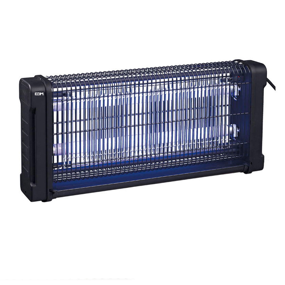 Mata Insectos Eléctrico Profesional 2x10W – Cobertura 80 m² – Rotación 340°