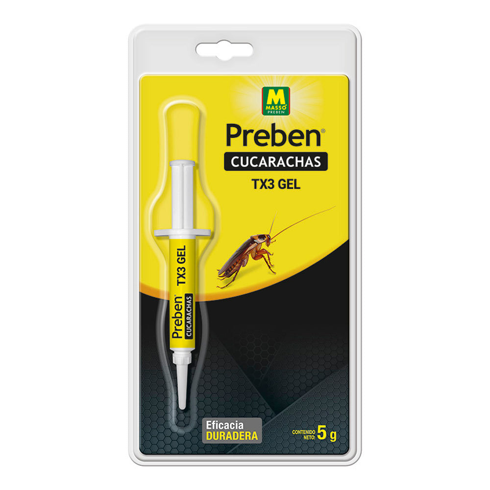 Gel Cebo para Cucarachas en Jeringa 5 g – Preben Massó