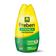 Preben Massó Repellent Gel with Citronella 150 g – Adjustable Dispensing Cone 
