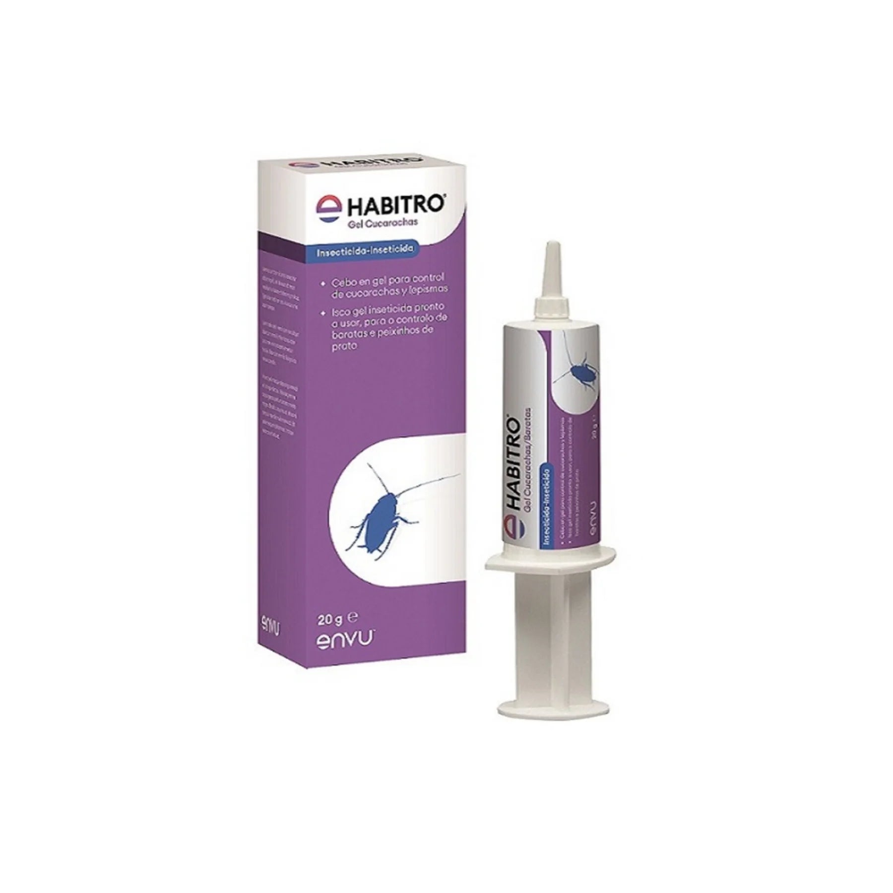 Gel Insecticida para Cucarachas 20gr – Habitro