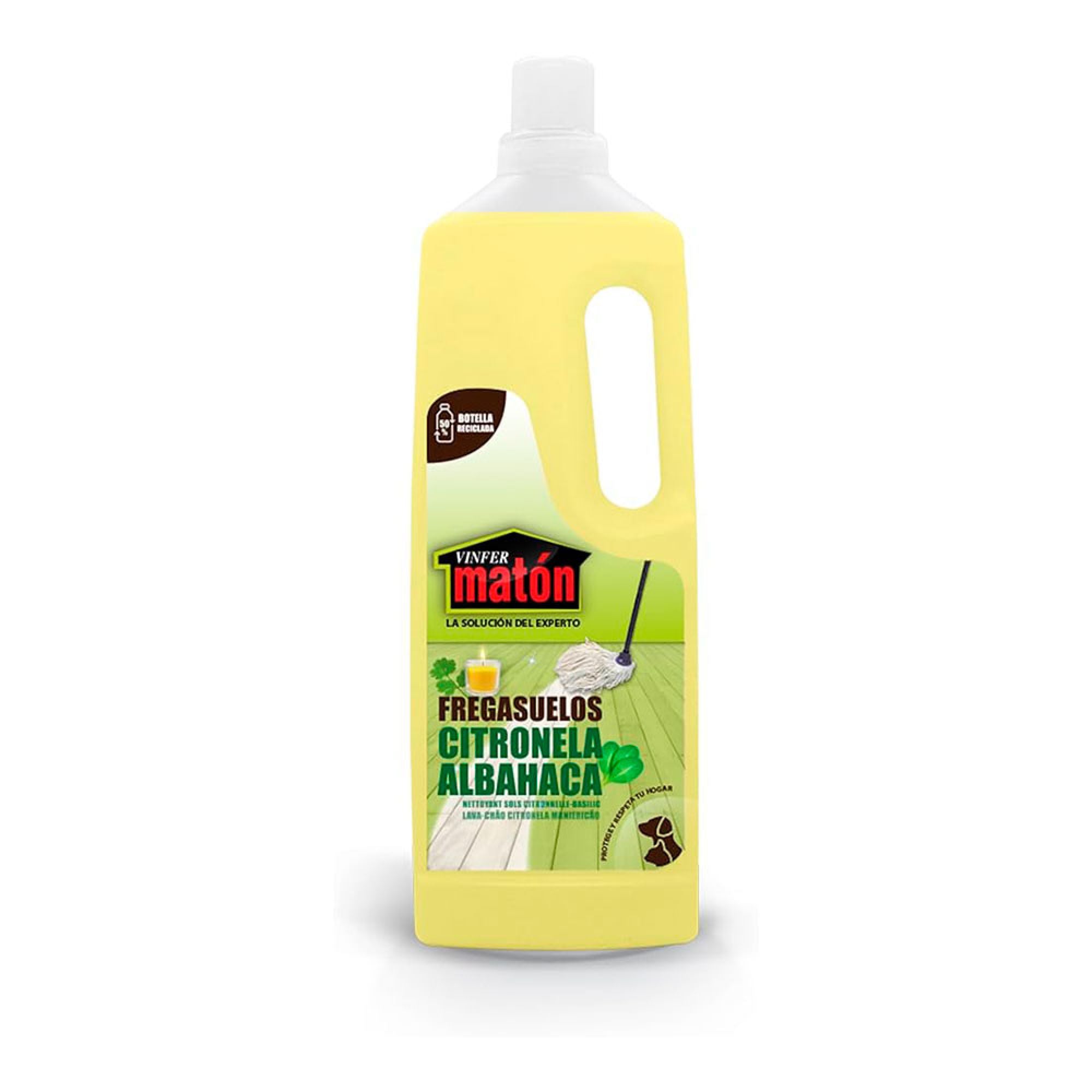 Vinfer Matón - Fregasuelos Citronela y Albahaca 1 L