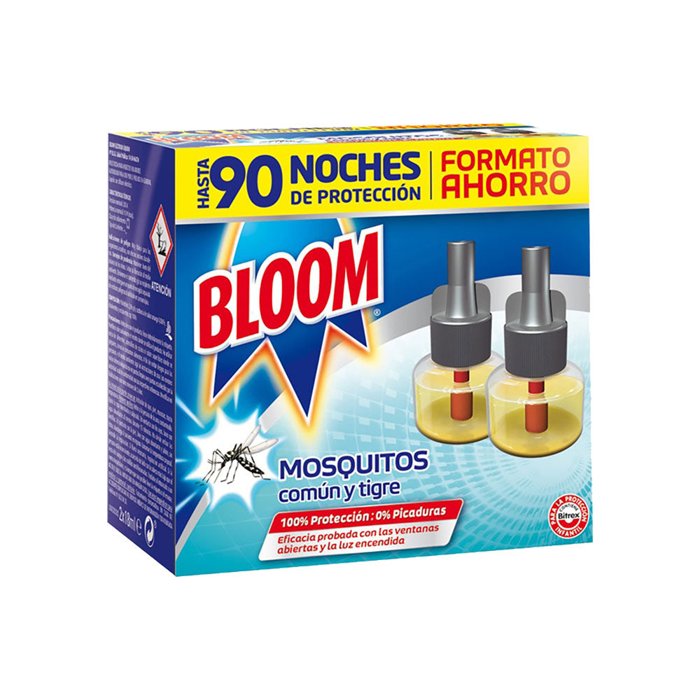 Recambio Bloom Eléctrico – 2 Unidades – Hasta 90 Noches de Protección