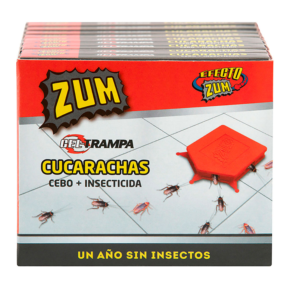 Zum Trampa con Gel para Cucarachas – Acción Silenciosa y Eficaz en el Nido