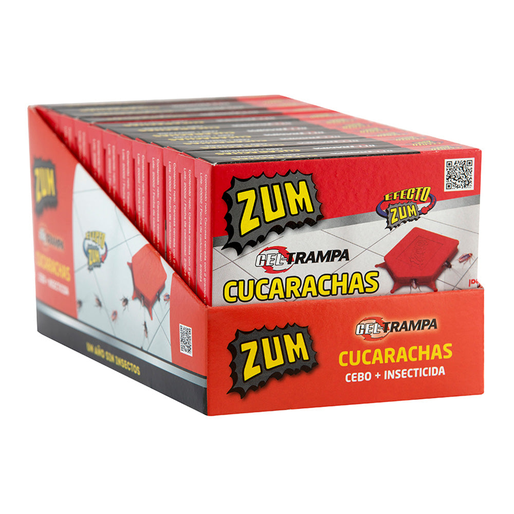 Zum Trampa con Gel para Cucarachas – Acción Silenciosa y Eficaz en el Nido